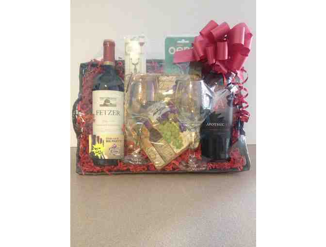 THE PARTY SOURCE - WINE GIFT BASKET AND $5 GIFT CERTIFICATE