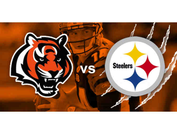 2020 BENGALS VS STEELERS - (2) TICKETS TO THE 2020 HOME GAME + PARKING PASS