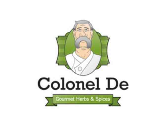 COLONEL DE GORMET HERBS & SPICE - GIFT BASKET OF SWEET & SAVORY