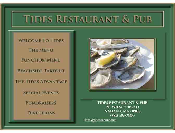 $20 Tides Gift Certificate - Photo 2