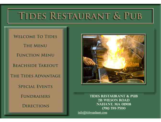 $20 Tides Gift Certificate - Photo 1