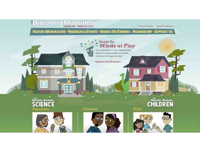 4 Pack of Passes to the Discovery Museums - Photo 2