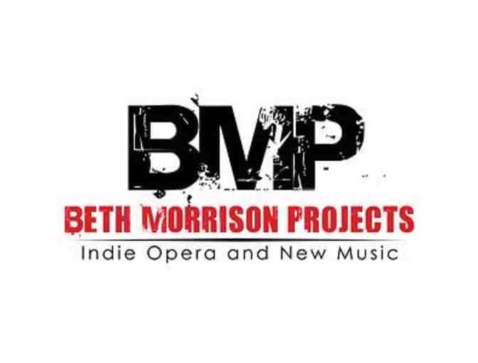 Two (2) tickets to Beth Morrison Projects concert in Boston on June 1st, 2017
