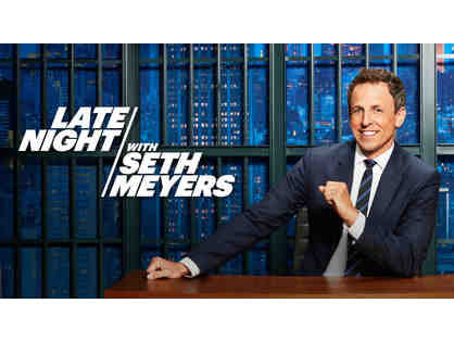 (2) VIP Tickets to Late Night with Seth Meyers