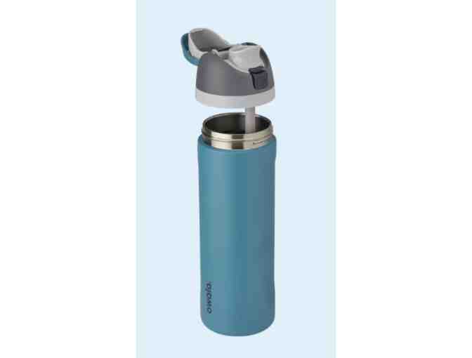 Owalalife FreeSip 24-oz Water Bottle in Blue Oasis