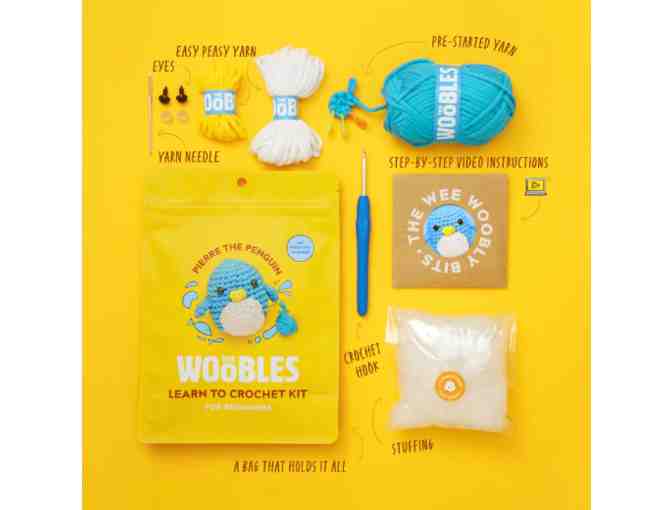 Woobles Penguin Crochet Kit for Beginners