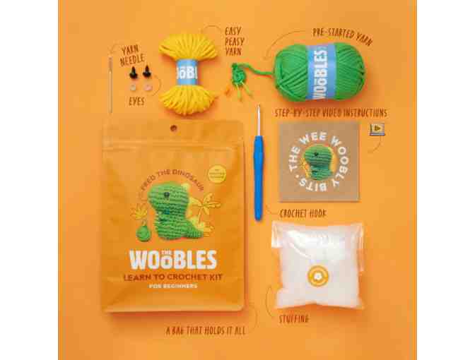 Woobles Dinosaur Crochet Kit for Beginners