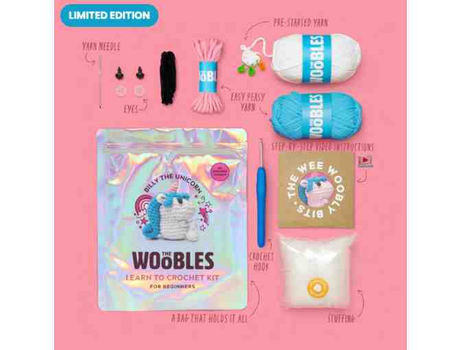 Woobles Unicorn Crochet Kit for Beginners