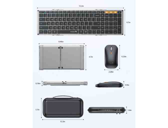 ProtoArc Foldable Keyboard and Mouse