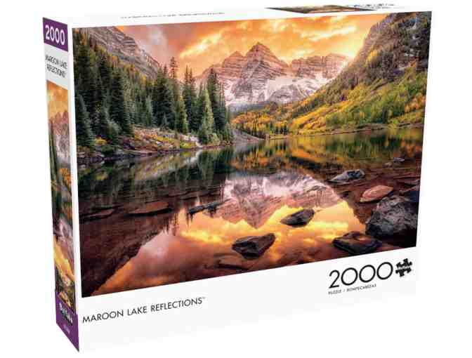 Maroon Lake Reflections Jigsaw Puzzle - 2000 Pieces