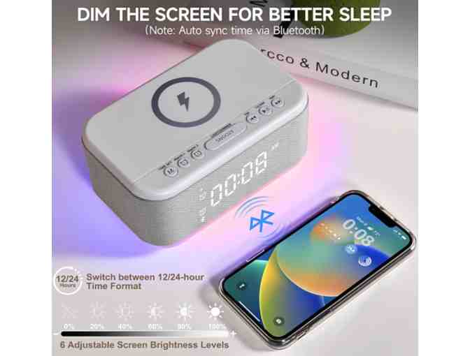 Bluetooth Alarm Clock Charger