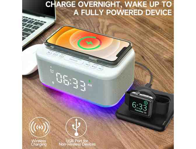 Bluetooth Alarm Clock Charger