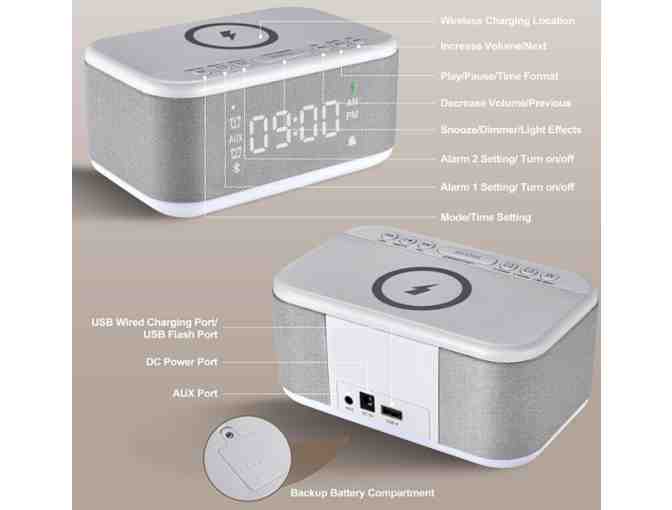 Bluetooth Alarm Clock Charger