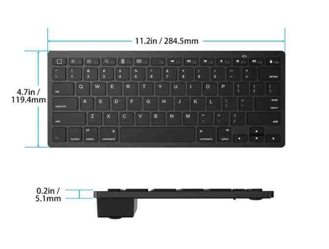 Omoton Bluetooth Keyboard