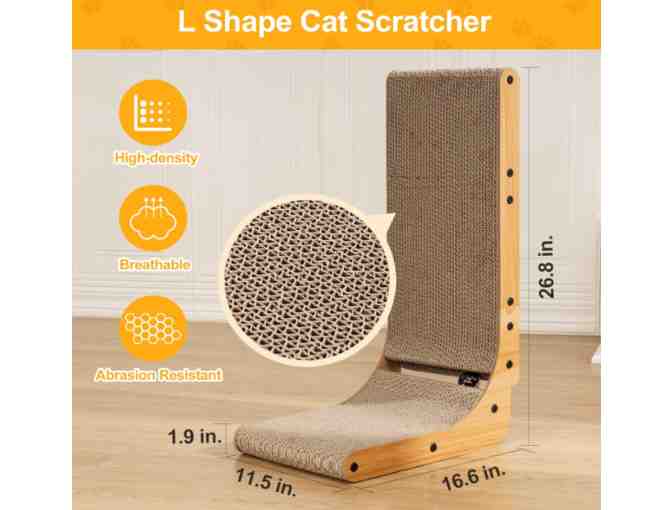 Poils Bebe L-Shape Cat Scratcher