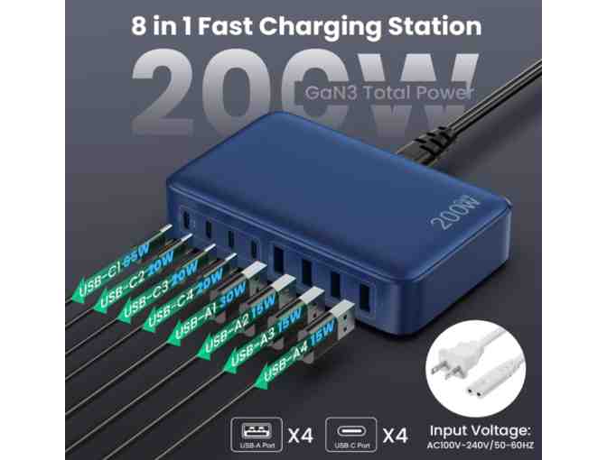 200W USB C Charger Block