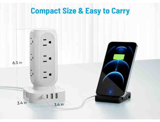 Tower Surge Protector Power Strip