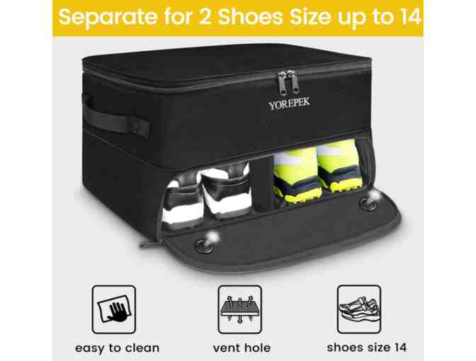 Yorepek 2-Layer Golf Trunk Organizer