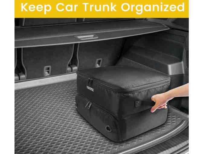 Yorepek 2-Layer Golf Trunk Organizer