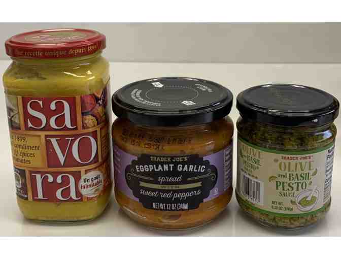 Sauces, Spreads, and Spices Basket