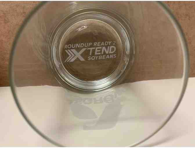 Four ASGROW ROUNDUP READY 2 XTEND SOYBEAN Highball Glasses