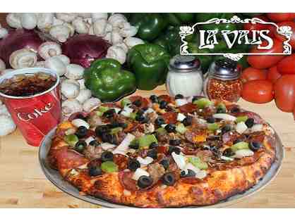 La Val's Gift Card for 2 Large Pizzas