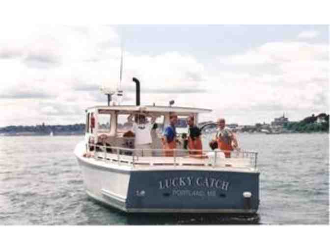 Four Person Lobster Boat Tour with Lucky Catch Cruises