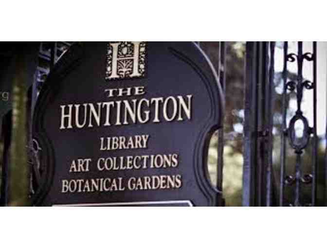 The Huntington Library (Two Guest Passes)