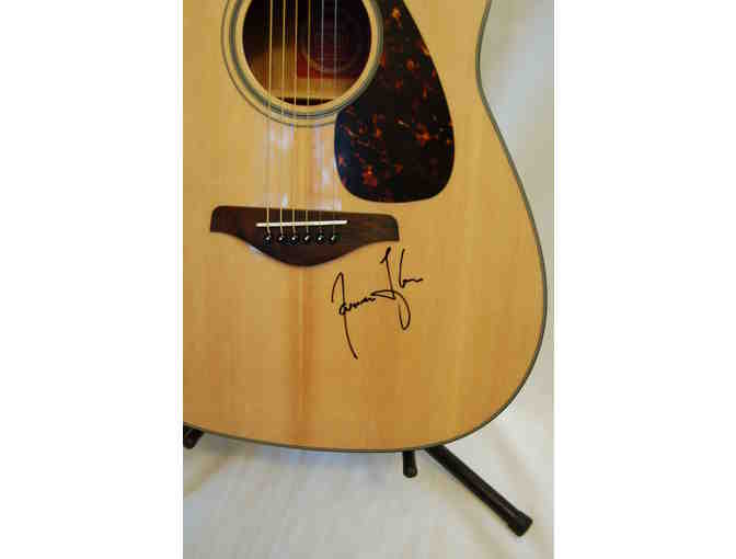 Guitar Signed by James Taylor