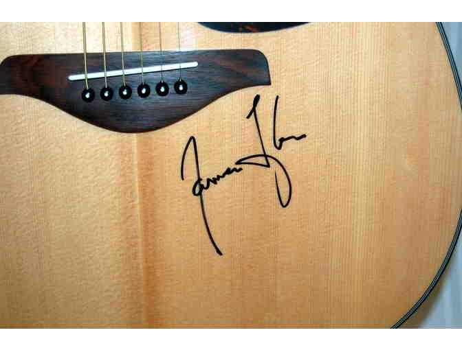 Guitar Signed by James Taylor