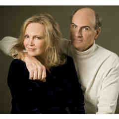 Caroline and James Taylor