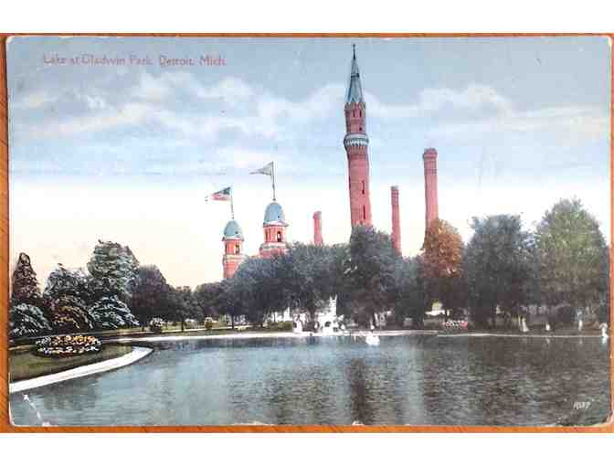 6 1910 Postcards Palmer Gladwin Clark's Park Detroit, Michigan