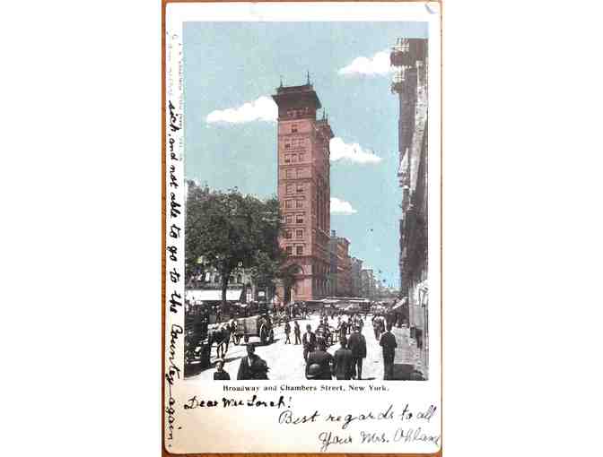 3 1910 Postcards Broadway New York City