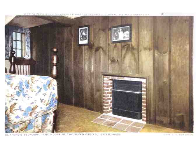 7 1920's Postcards House of Seven Gables Salem, Massachusetts