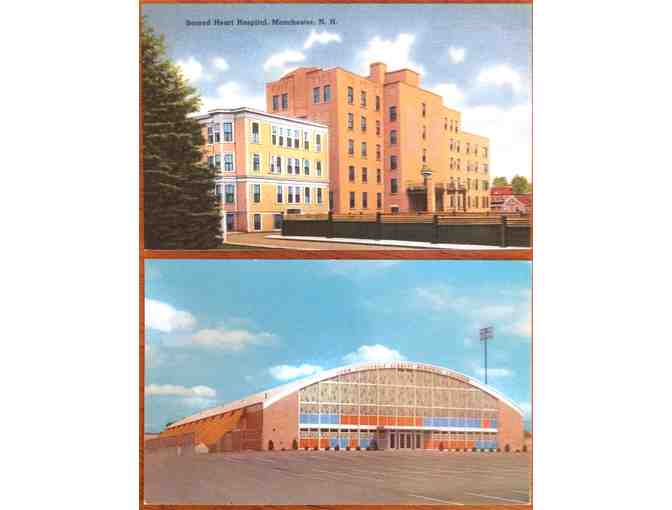 6 1950's Postcards Manchester, New Hampshire