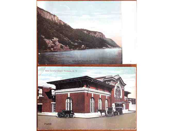 6 1910 Postcards Yonkers New York