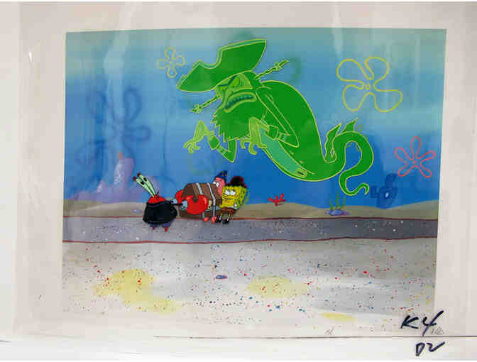 SpongeBob Animated Cel and GK Framing Gift Certificate