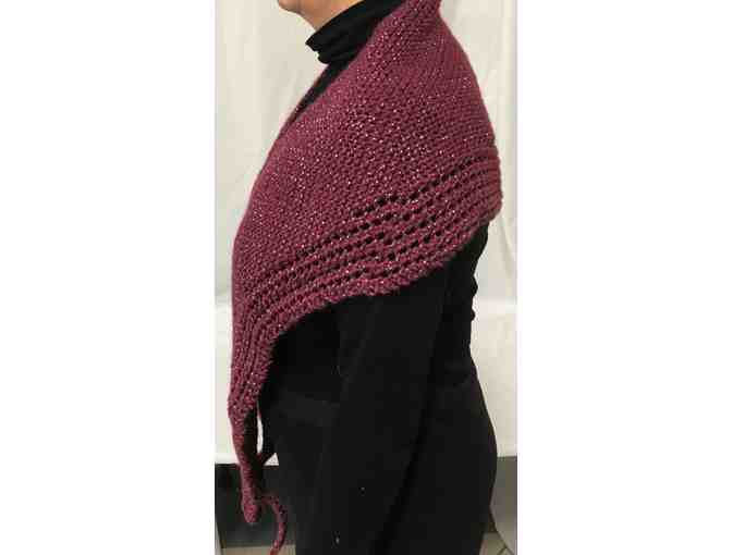 Handmade Shawl with Shawl Pin