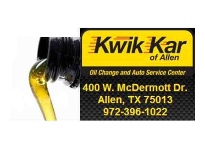 Kwik Kar Automotive: Service Package: Oil change PLUS Tire rotation PLUS Wiper blades