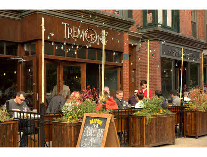 Tremont 647 $50 Gift Certificate and Signed Cookbook