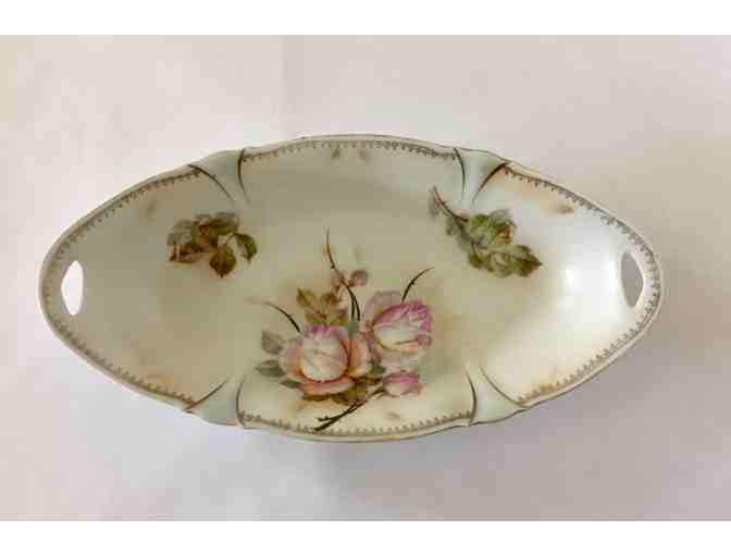 Delicate Oval Porcelain Bowl