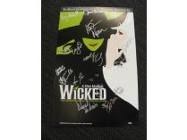 Wicked Autographed Poster