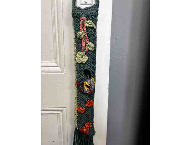Precious and Knitted wall/door hanging for your child's room