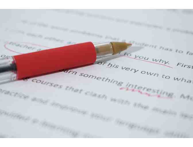 Professional Copy Editing/Proofreading Services