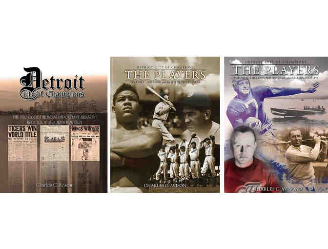 Detroit City of Champions Trilogy of Books + DVD