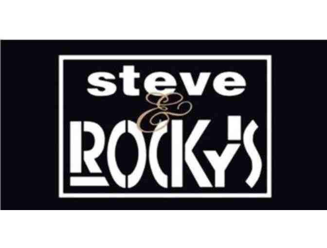 $50 Gift Card to Steve and Rocky's in Novi or Rocky's of Northville, MI