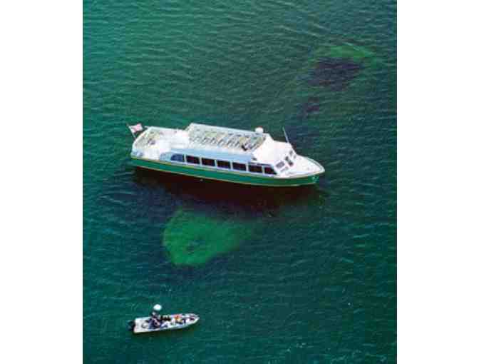 2- Adult Tickets to Glass Bottom Shipwreck Tours - Munising, MI