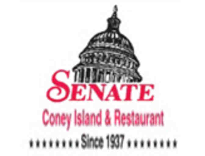 $15 Senate Coney Island and Restaurant Gift Certificates - Livonia, MI