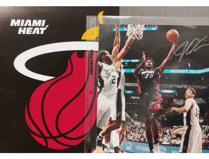 Miami Heat Autographed Photo - Justise Winslow #20