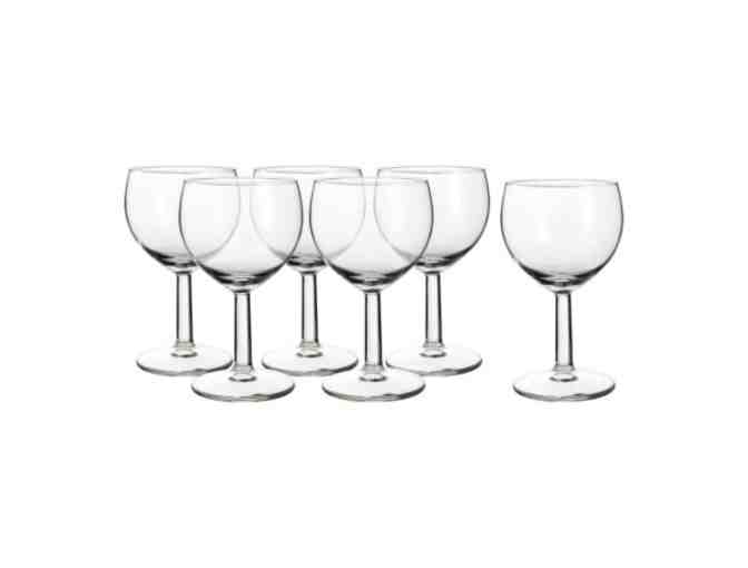 Four Wine Glass Sets (each set includes six) 5 oz. glasses